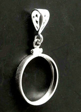 Coin Bezel U.S. Dime Reeded