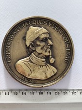 MEDAILLE COMMANDANT JACQUES YVES COUSTEAU LA CALYPSO Ref20535J