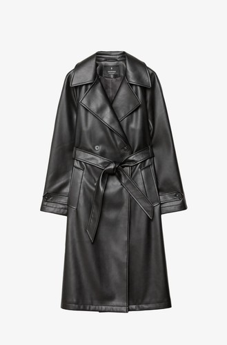 Trench cuir - trench,