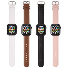 Bracelet Pour Apple Watch L 42Mm 44Mm 0 1 2 3 4 5 Cuir Sport Band