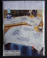 § kit VERVACO nappe à broder 80 x 80 cm