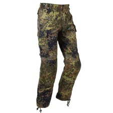 TACGEAR Pantalon Militaire Allemand BDU En Ripstop Camo Flecktarn