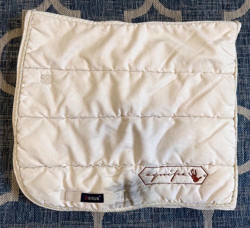 Equipe saddlery white dressage - white,