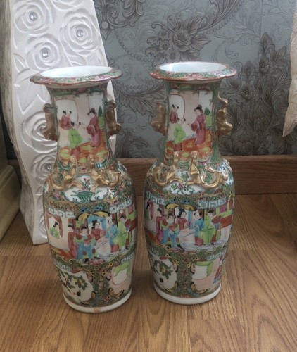 Paires vases chinese antique - ,