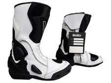 Bottes Moto En Cuir