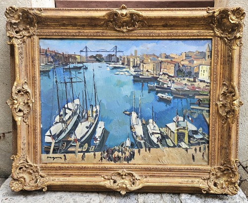 Pont transbordeur marseille - le,