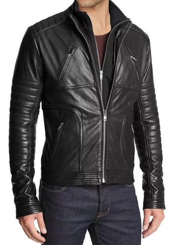 Blouson noir moto - blouson, motard