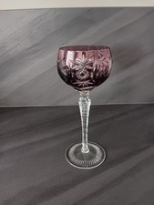 Nachtmann  1  Verre À Vin Rouge De Couleur En Cristal 