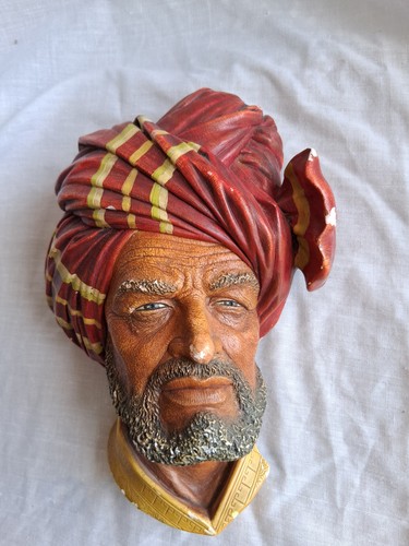 Tête plâtre orientaliste