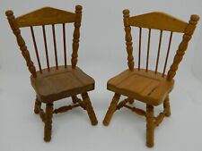 Meubles miniatures en bois Lot