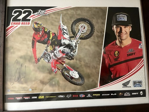 Chad reed autographed signed - reed,