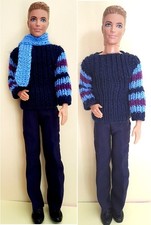 Barbie Lot vêtements pour Ken, fait-main