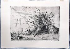 Radierung Künstlergrafik