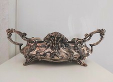 Jardinière en bronze argenté