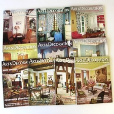 Lot 10 revues anciennes Art et