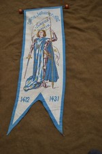 Oriflamme Bannière Etendard Jeanne d'Arc Procession Religion