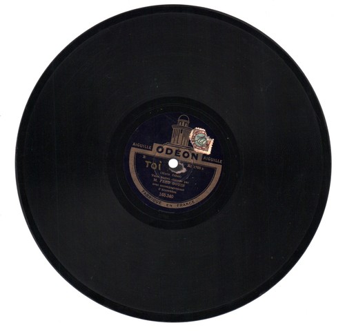 Disque tours fred gouin - 78,