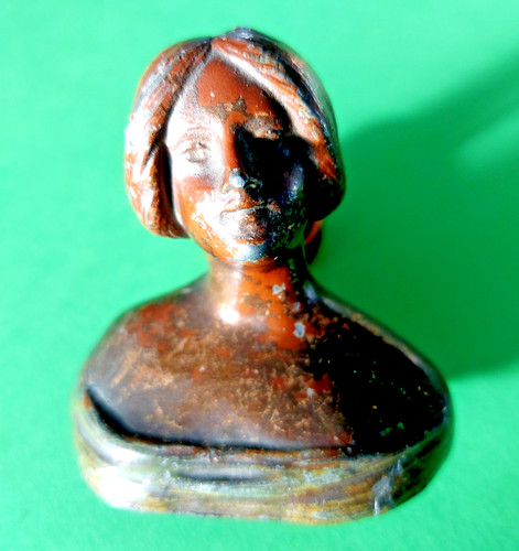 Buste femme signé - buste,