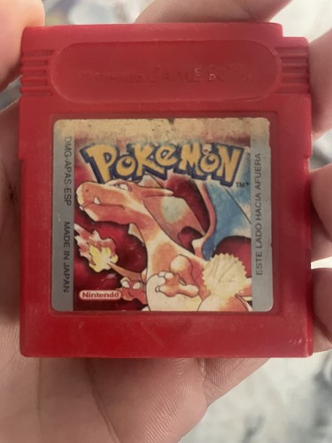 Jeu pokémon rouge game boy - pokémon,