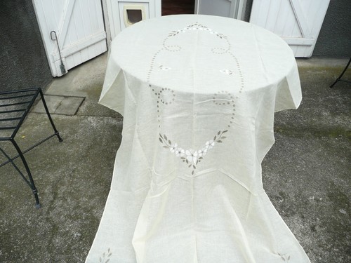 Nappe ancienne vintage - nappe,