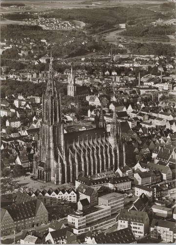 Ulm donau ulmer münster - donau,