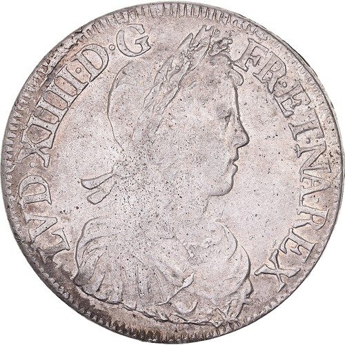 France louis xiv ecu écu - france,, xiv,