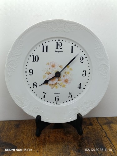 Assiette pendule murale - pendule,