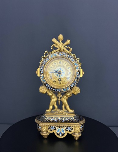 Pendule cheminée bronze - de, en
