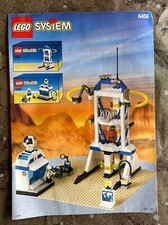 LEGO System 6456 Space Port Mission Control Notice  d’Instruction  Vintage 1999