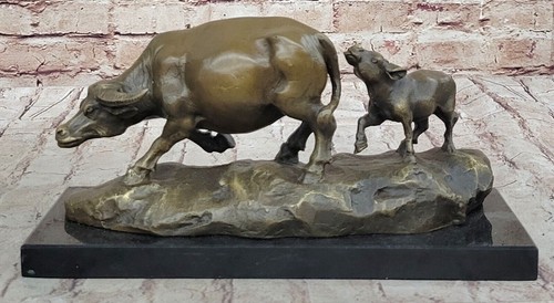 Bronze marbre sculpture - bronze, grand