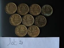 Pièces anciennes de 10 francs