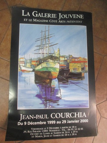 Affiche exposition jean - affiche, d'exposition