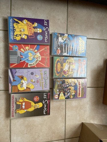 Lot vhs cassettes - k7, les
