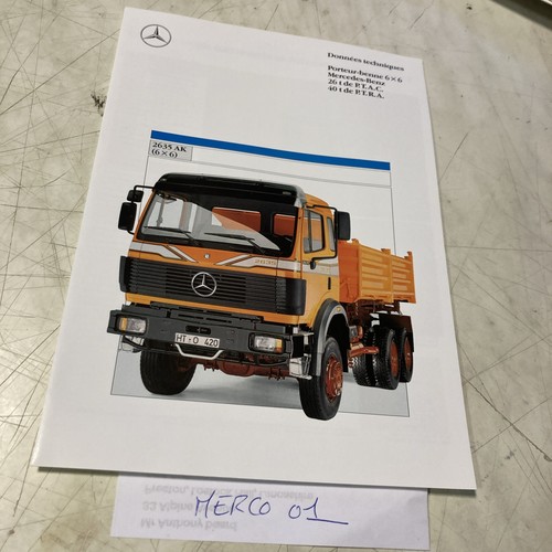 Mercedes benz porteur benne - benz,