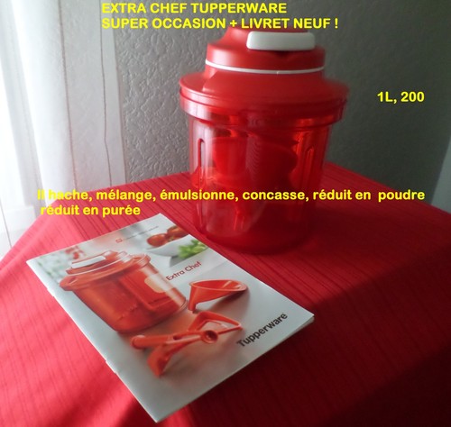 Extra chef tupperware - chef, rouge