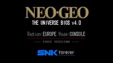 unibios version 4.0 NeoGeo AES MVS SNK