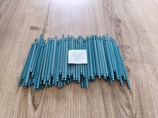 50 Tiges Vertes Métallisées