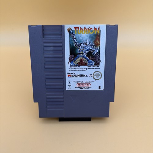 Nintendo nes super turrican - -super,