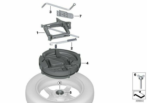 Support roue secours bmw - de,