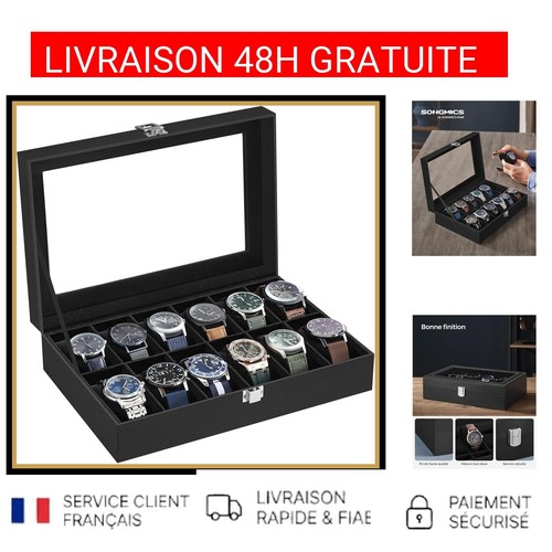 Boîte montres songmics - à,