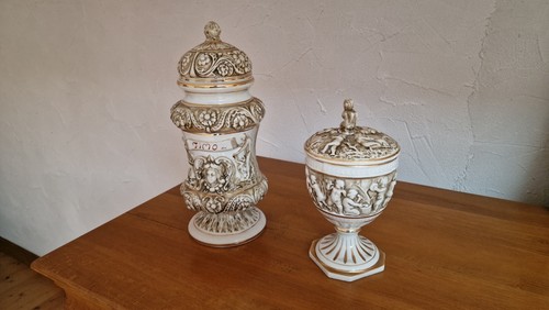 Capodimonte vase - vase,
