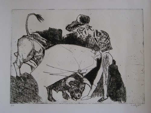 Lorjou bernard gravure - bernard,