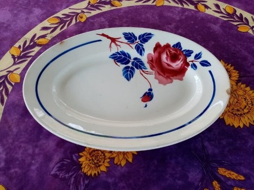 Plat ovale faience - ovale,