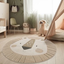 Tapis de chambre d'enfant Rond