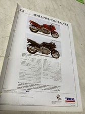 Yamaha GTS1000 GTS1000A 1993
