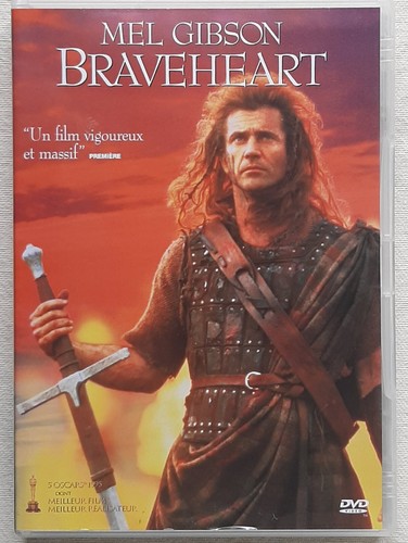 Dvd braveheart mel gibson - gibson,