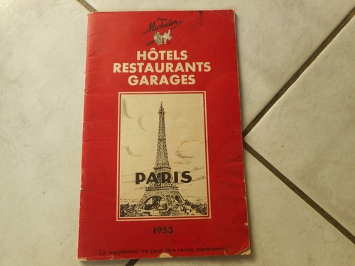 Guide michelin 1953 - michelin,