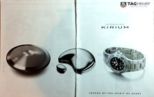 Tag Heuer KIRIUM vintage watch Print Ad  2PG !!! I
