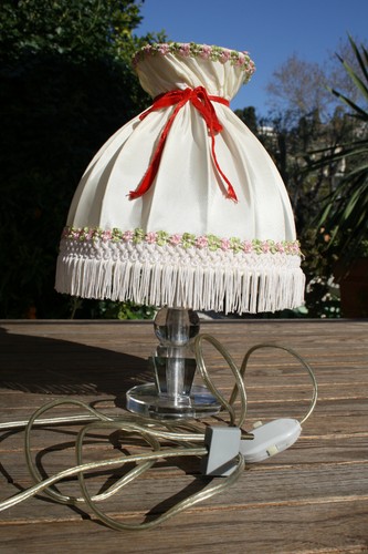 Lampe cristal art deco - lampe,