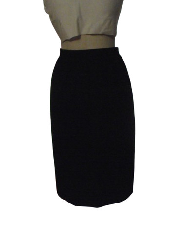 Jupe lainage noir - jupe,
